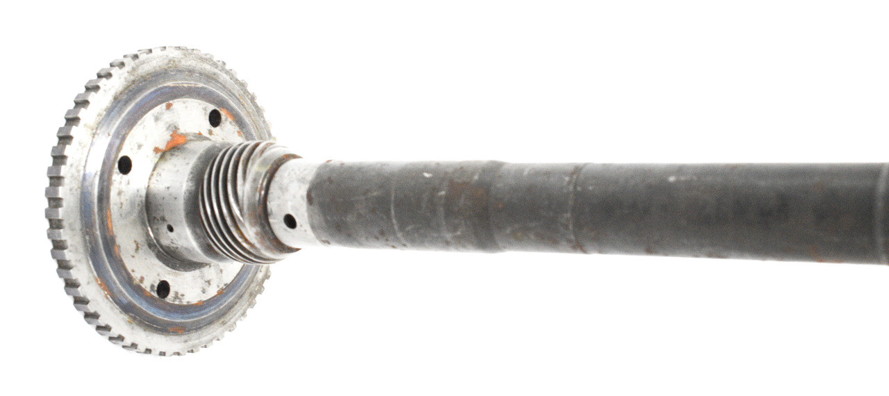 TH400 Output Shaft | 18-1/2'' LG | 32-Spline | No Yoke Thread | Metal & Clip Style Speedo Gear | O-Ring Groove