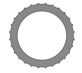 511128 AOD Direct Clutch Steel Plate 0.069''(1980-1989)