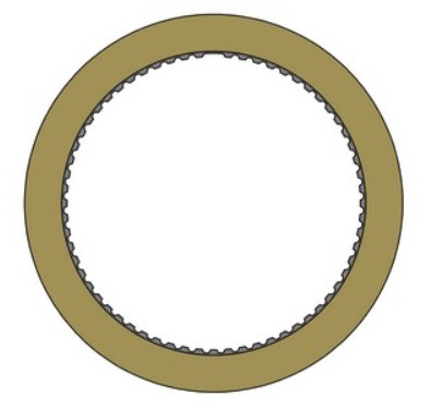 Alto 026712A C6 E4OD Direct Clutch AM Thin Style Friction Plate (1966-1996) 0.062''