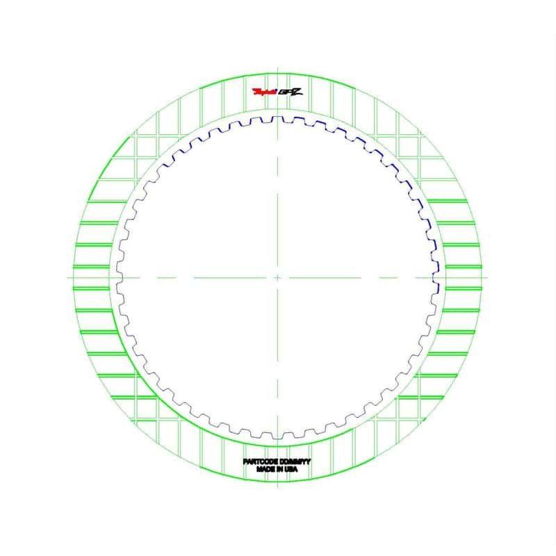 Raybestos GPZ520 AB60 B3 Clutch GPZ Friction Plate