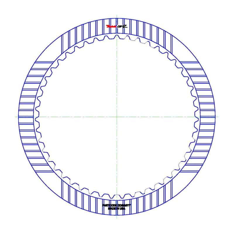 Raybestos GPZ530 AB60 B2 Clutch GPZ Friction Plate