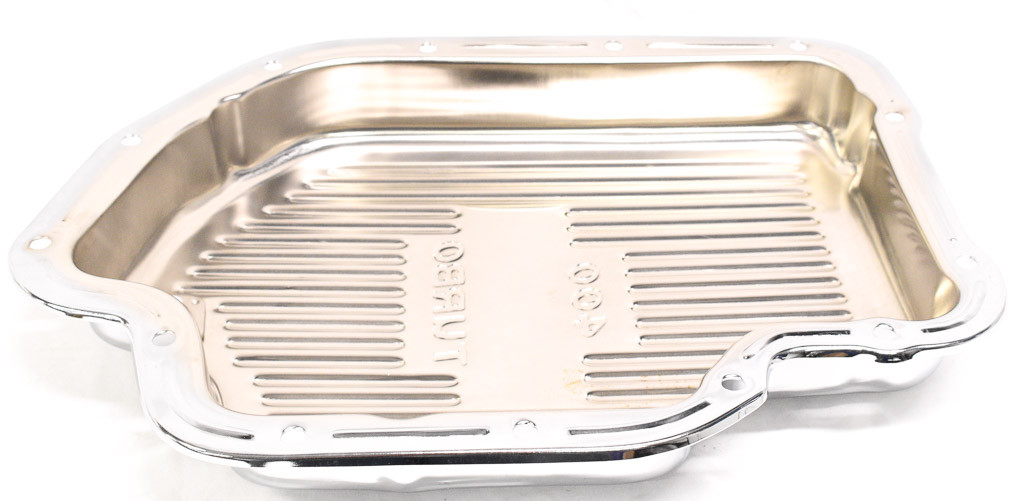 A34765DC TH400 Oil Pan with Drain Plug (Chrome) - view 3