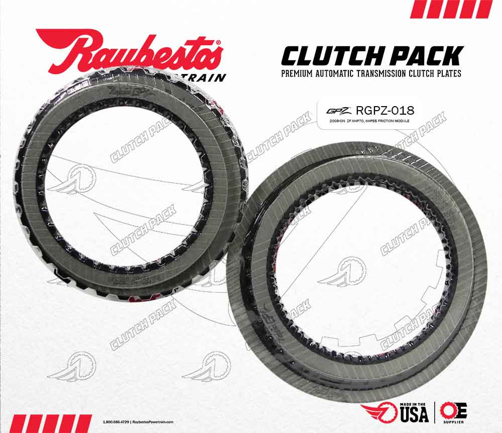 Raybestos RGPZ-018 8HP70 8HP55 GPZ Friction Clutch Plate Module - view 2