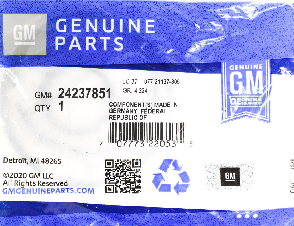 104860K 6L80 6L90 1-2-3-4 Clutch Piston Housing Retaining Ring Kit - view 4