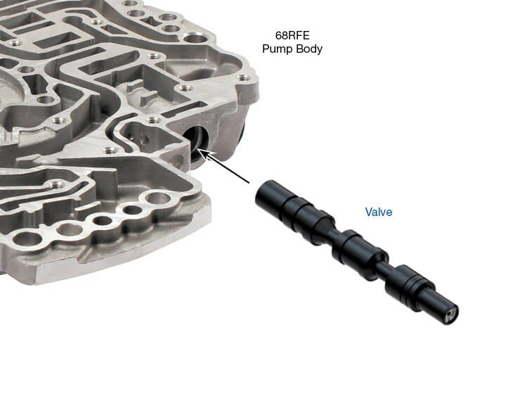 Sonnax 44912-17K 45RFE 545RFE 65RFE 66RFE 68RFE Lube Regulated Pressure Regulator Valve - kit contents