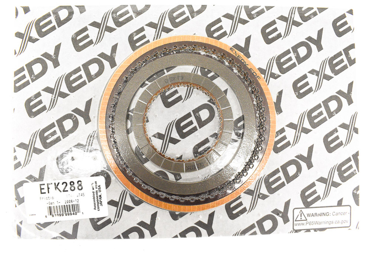 6T40 6T45 6T50 GEN-1 Friction Clutch Plate Module - Exedy (2008-2013)