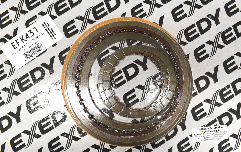 Exedy EFK431 6T70 6T75 GEN-2 6T80 Friction Plate Clutch Module (2013-UP) - view 5
