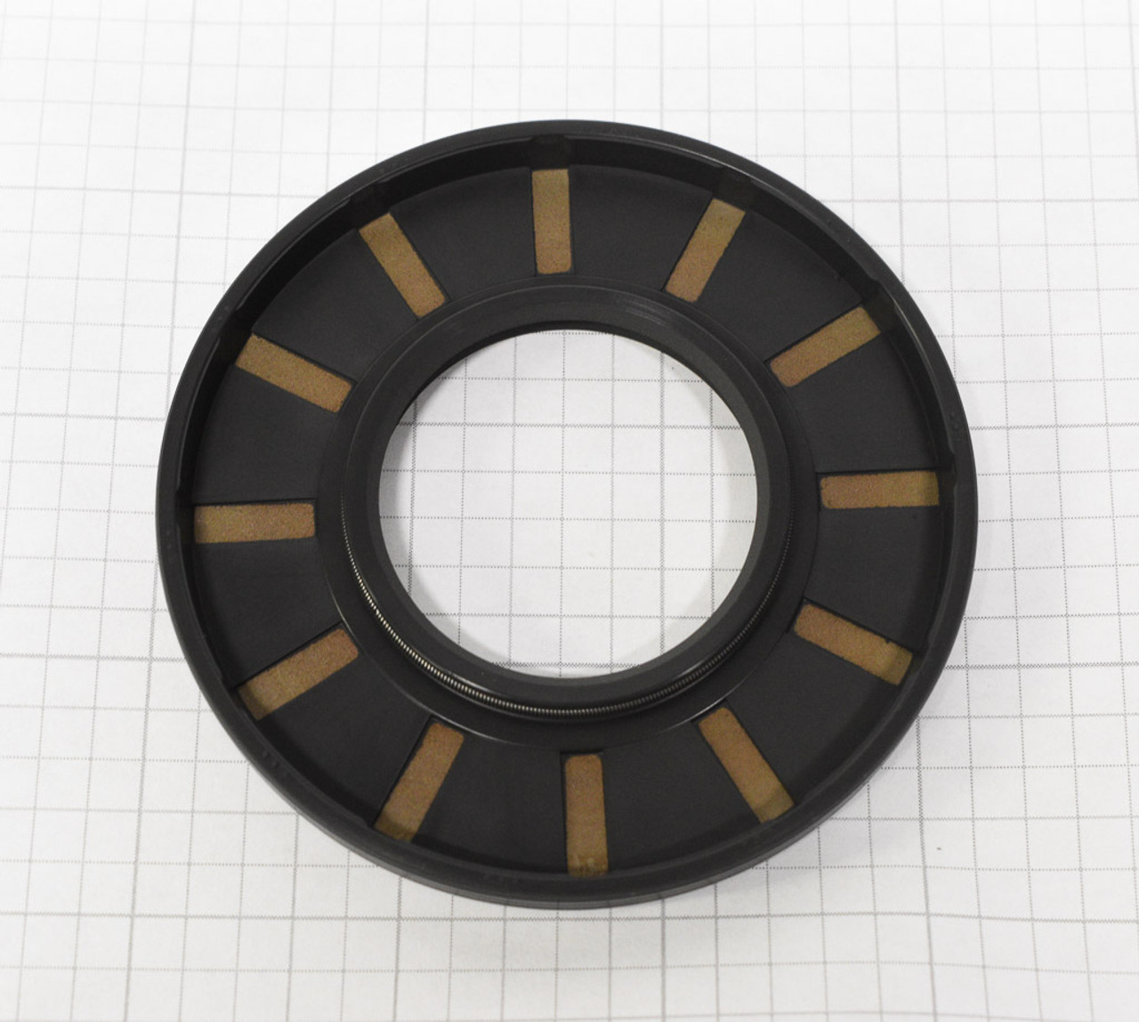 part laid on top of graph paper each small square is 1/8'' x 1/8'' 