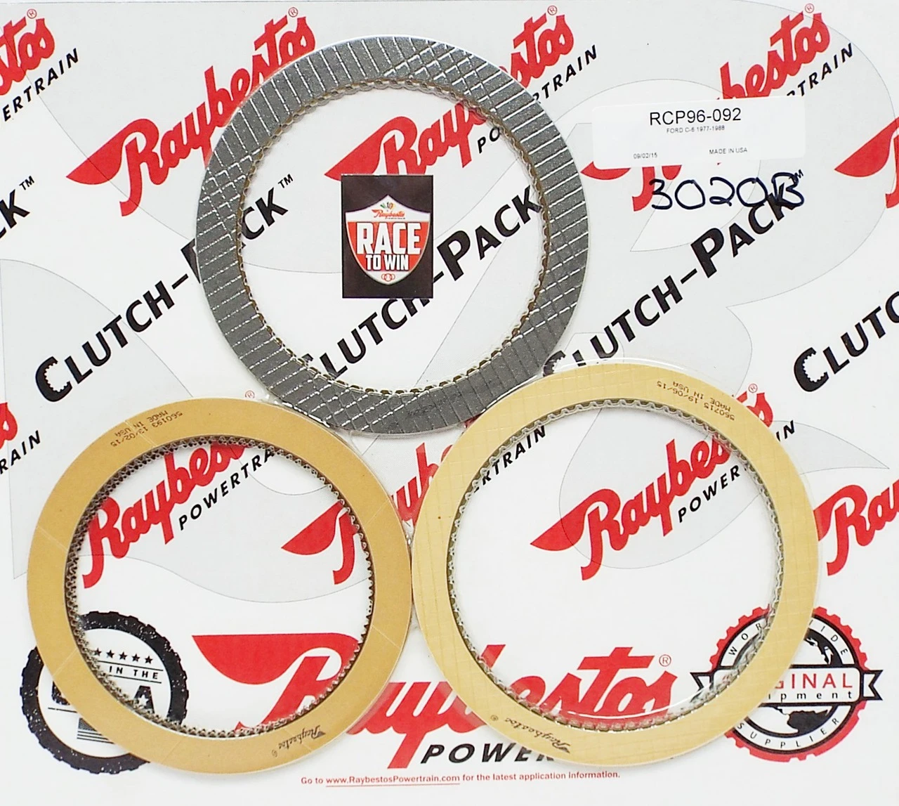 Raybestos RCP96-092 C6 High Energy Friction Clutch Module (1977-1988)