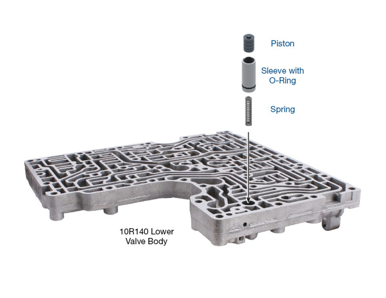 10L80 (Gen. 1) 10L90 (Gen. 1) 10R140 10R60 10R80 LPC Signal Damper Piston Kit - Sonnax