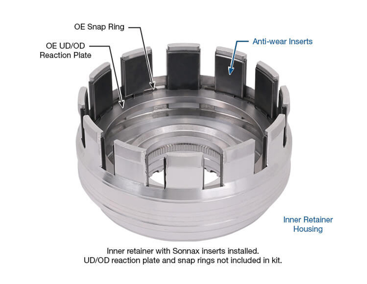 45RFE 545RFE 65RFE 66RFE 68RFE Heavy Duty Inner Retainer Housing Kit - Sonnax (4799648AD) 45RFE 545RFE 65RFE 66RFE 68RFE Heavy Duty Inner Retainer Housing Kit - Sonnax (4799648AD)