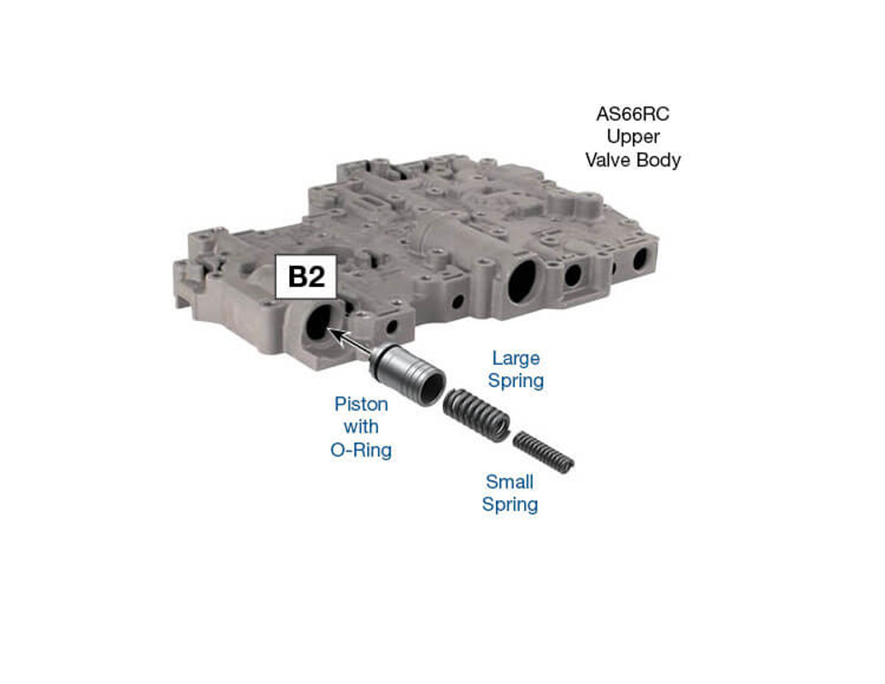 AS66RC AS69RC RE6R01A B1 B2 K1 K2 K3 Accumulator Piston Kit | Sonnax