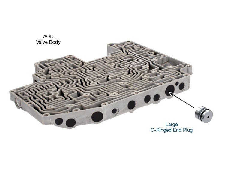 AOD O-Ringed End Plug Kit - Large | Sonnax