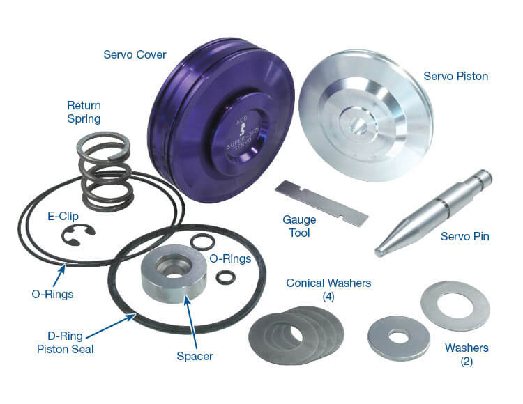Sonnax 76890-17KP AOD Super Hold Servo Kit - kit contents