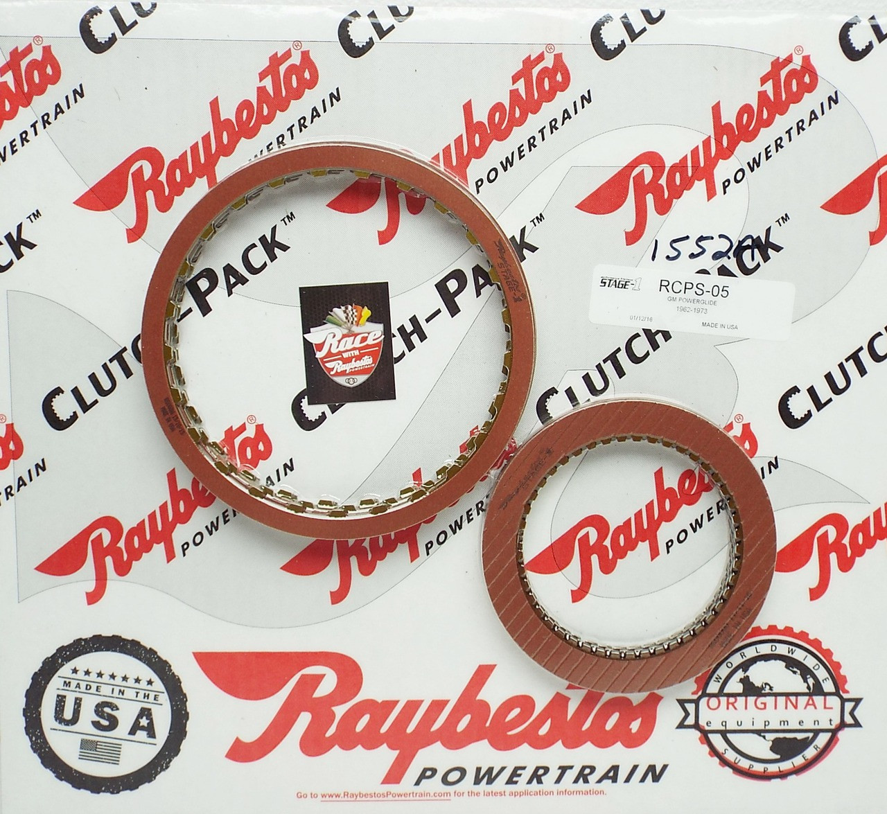 Raybestos RCPS-05 Powerglide Stage-1 Performance Friction Module (1962-1973) - view 2