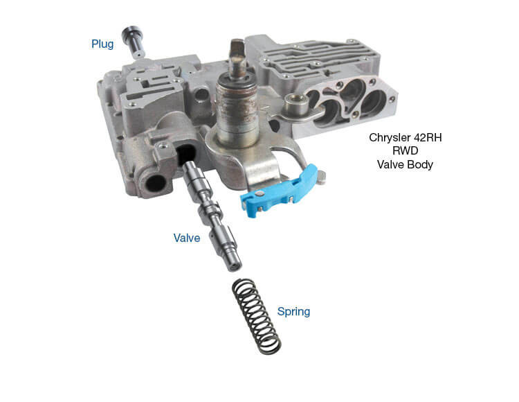 42RE 42RH 44RE 44RH 46RE 46RH 47RE 47RH A727 A904 Oversized Lube Regulated Pressure Regulator Vale Kit | Sonnax
