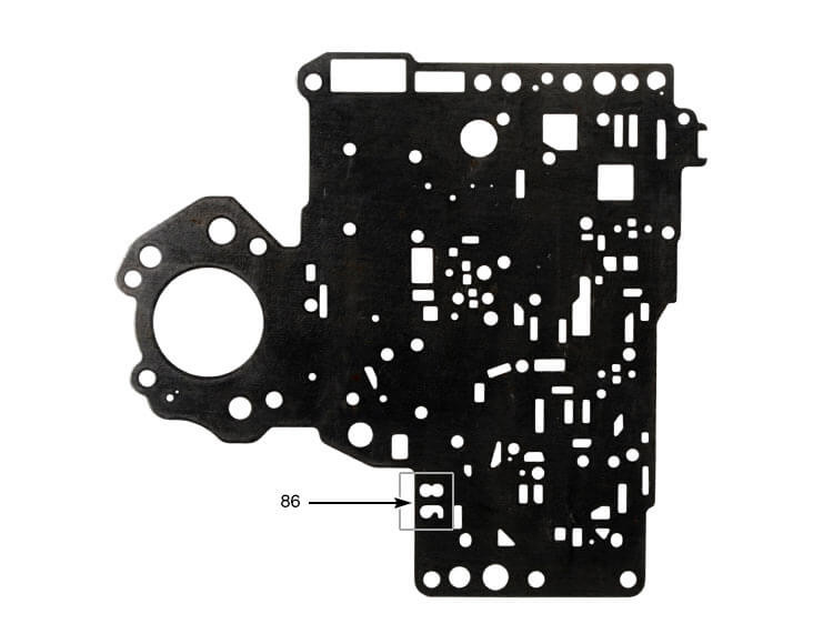 A727 A904 Valve Body Separator Plate | Sonnax | OE '86' Style