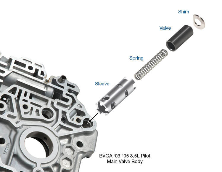 Honda Acura 4-Speed & 5-Speed Transmission TC Check Valve Kit | Sonnax