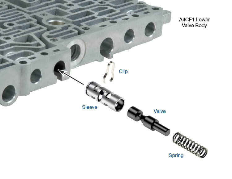 A4CF1 A4CF2 Pressure Reducing Valve Kit | Sonnax