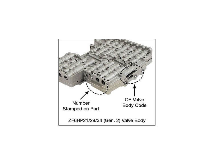 6HP21 6HP28 6HP34 GEN-2 Valve Body Separator Plate | Sonnax | 1068-327-224 | A065 B065
