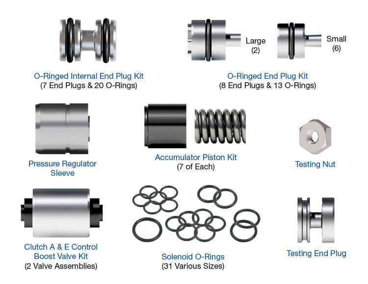 6HP21 6HP28 6HP34 Valve Body Zip Kit® | Sonnax | GEN-2