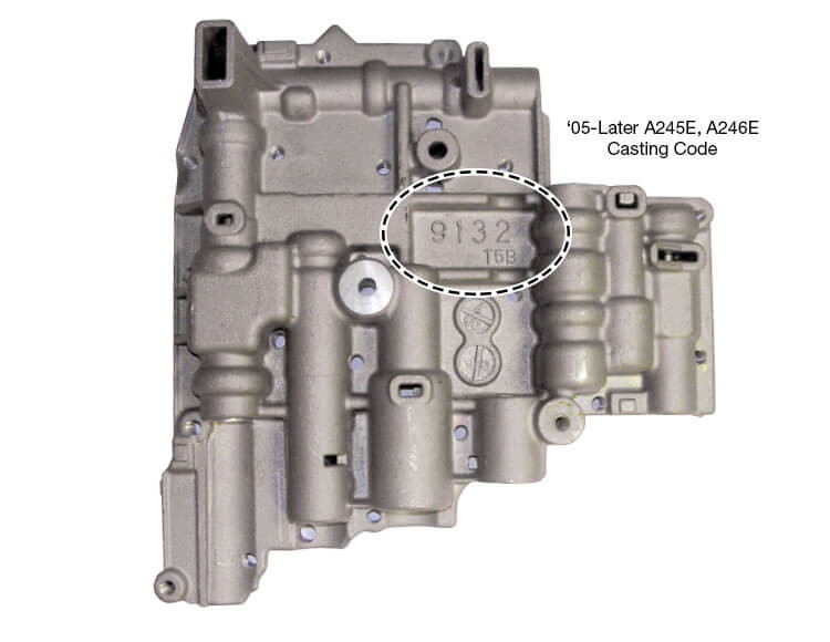 A245E A246E A340E A340F A650E Lockup Relay Control Valve Kit | Sonnax