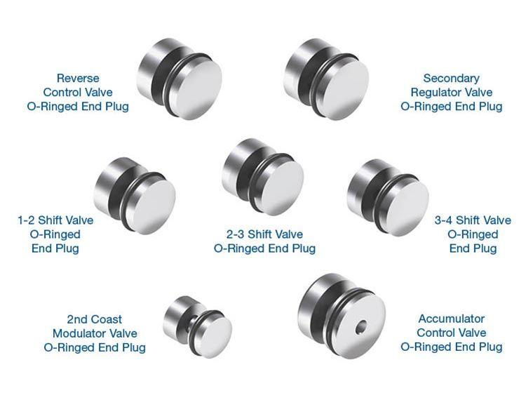 Sonnax 97741-19K A340E A340F O-Ringed End Plug Kit