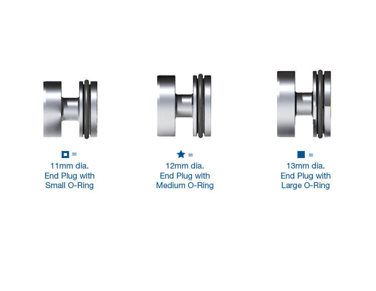 U151E U151F U250E O-Ringed End Plug Kit | Sonnax