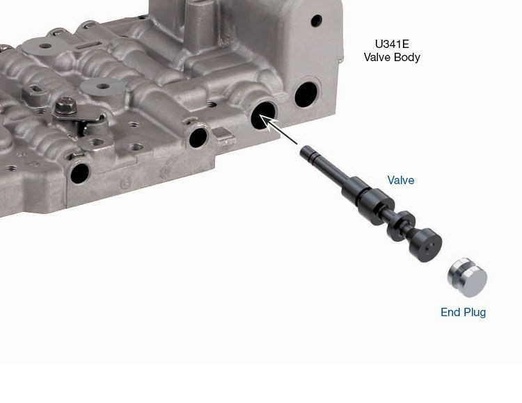 U341E U341F Oversized Secondary Pressure Regulator Valve Kit | Sonnax