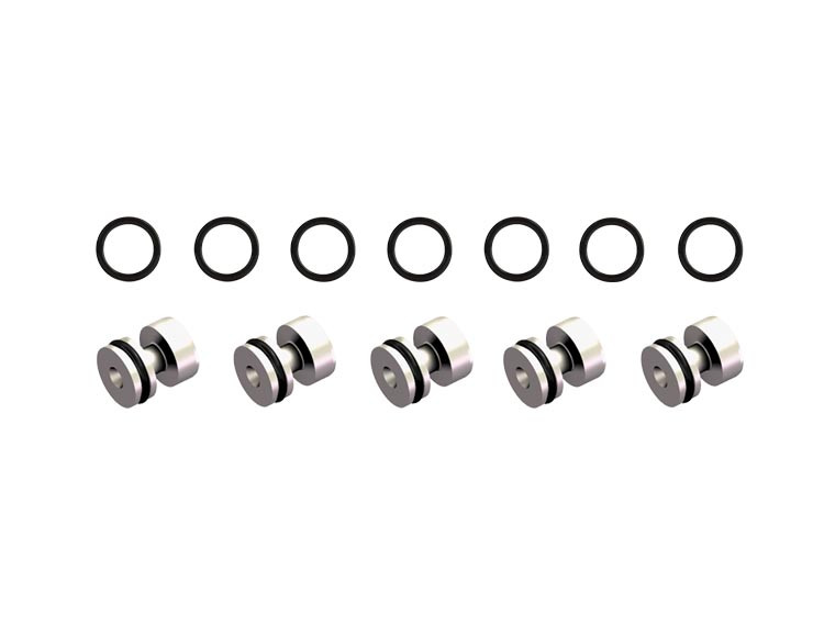 09D 09G 09K 09M 6F21WA TF60SN TF80SC TF81SC TR60SN O-Ringed End Plug Kit | Sonnax | 9mm Bores