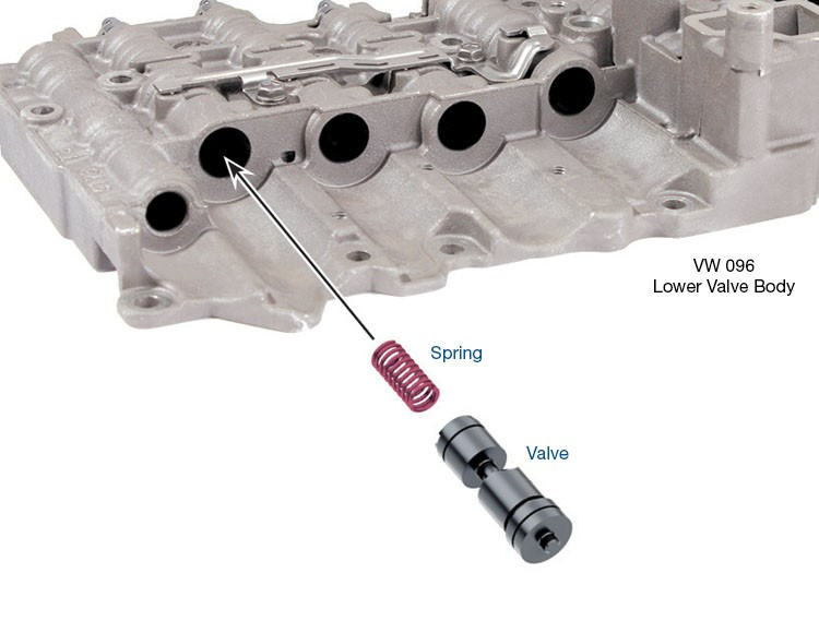 09G 09K 09M 6F21WA TF60SN Oversized K3 Clutch Control Valve Kit | Sonnax