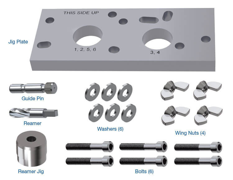 Reamer Tool Kit for 124740-40K & 124740-65K  | Sonnax | F-124740-TL40