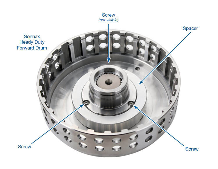 TH400 Clutch Volume Spacer Kit | Sonnax | Use w/ 34554-01 Drum