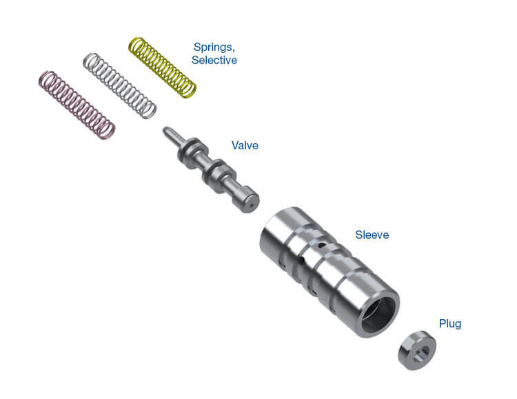 4L60E 4L65E 4L70E Accumulator Valve Train Kit | Sonnax | CX DX YZ Codes Only