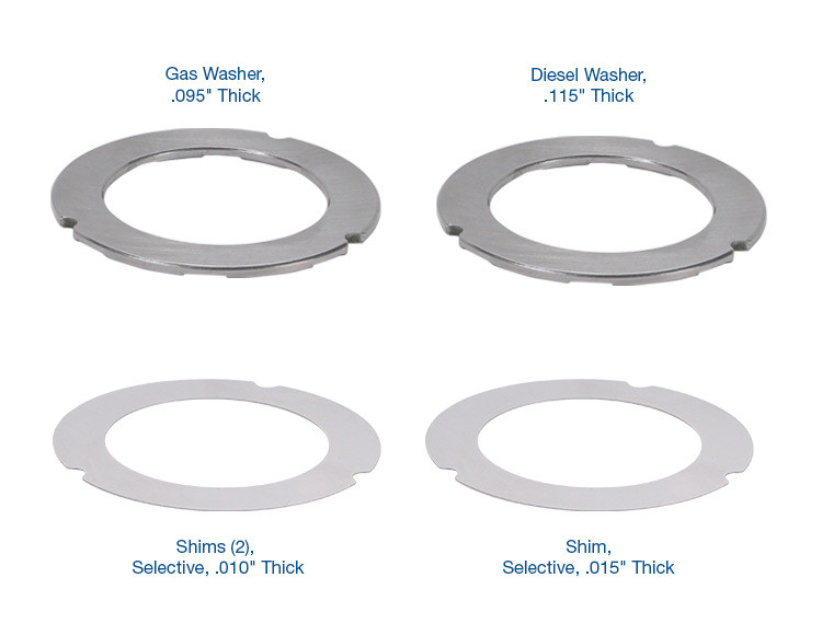 Sonnax 72030-REP 45RFE 545RFE 65RFE 66RFE 68RFE End Play Shim Kit