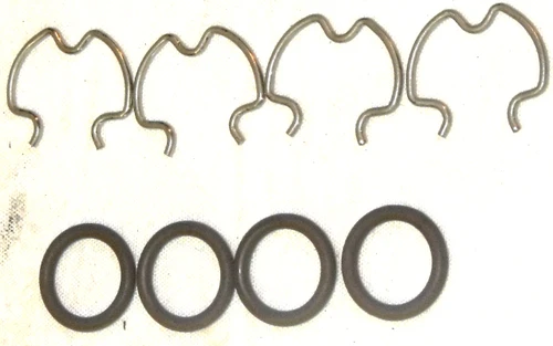 Precision 1079 4L60E Transmission Cooler Line O-Ring & Retainer Clip [Set of 4]