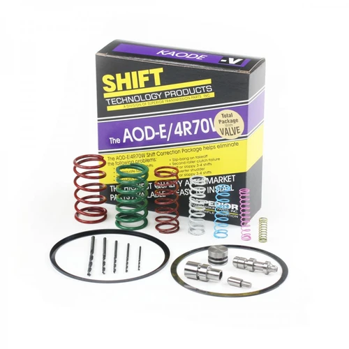 Superior KAOD-E-V Ford AODE 4R70W Shift Kit Correction Package w/ HD Boost Valve