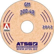 ATSG 200-4R Mini Cda TH200-4R Tech Service Rebuild Manual
