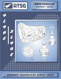 ATSG ATSG-5L40E 5L40E Tech Service Rebuild Manual