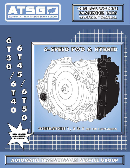 ATSG ATSG-6T30/6T40/6T45/6T50 6T30 6T30