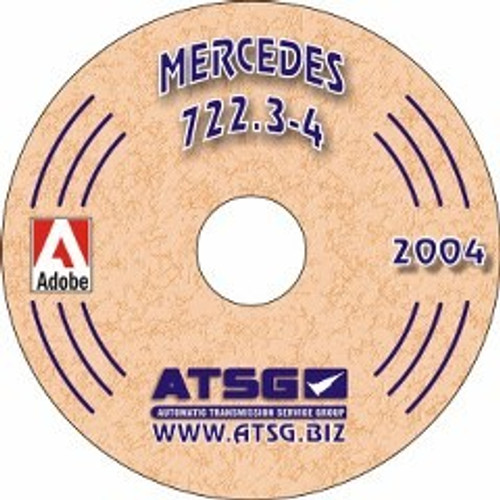 722.3 722.4 ATSG Tech Service Rebuild Manual - CD