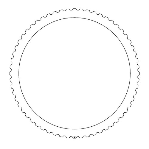 This is a high performance Kolene coated coast clutch steel plate for E4OD automatic transmissions manufactured from 1989 to 1997.

Used on cast steel drum assemblies

60-Teeth