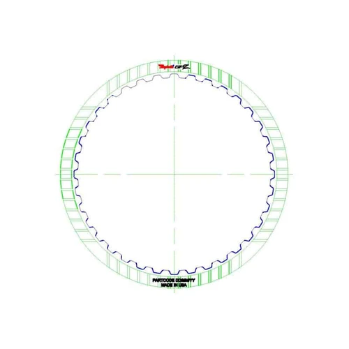 Raybestos GPZ505 AB60 C1 Clutch GPZ Friction Plate