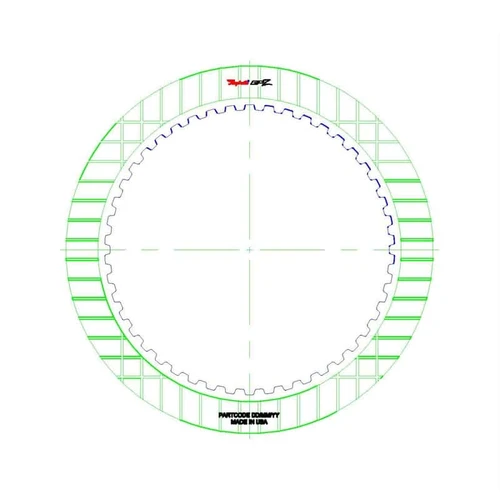 Raybestos GPZ520 AB60 B3 Clutch GPZ Friction Plate