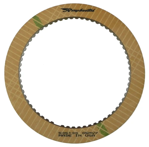Raybestos R505130 C6 4R100 Direct 2nd Design Friction Clutch Plate (.077", 1.96mm) (6.389" OD) (64 Teeth)