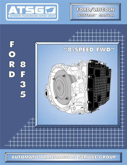 ATSG ATSG-8F35 8F35 Tech Repair Manual