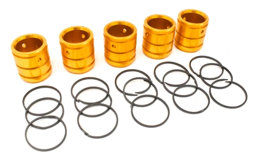 Alto 128501UP5 45RFE 545RFE 65RFE 66RFE 68RFE Billet Aluminum Accumulator Piston Kit w/ Teflon Seals