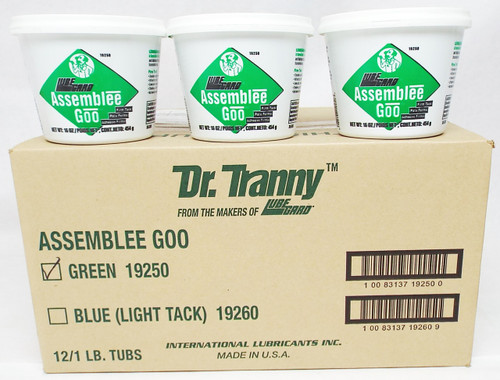 Dr. Tranny Transmission Assembly Lube - Firm Green (1-Case)