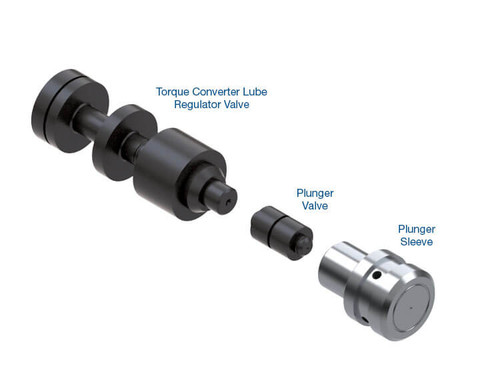 JF016E JF017E RE0F10D RE0F10E Oversized Torque Converter Lube Regulator & Plunger Valve Kit | Sonnax