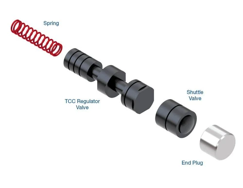 Sonnax 124740-24K 6F50 6F55 6T70/6T75(GEN1&2) 6T80(GEN2) Oversized TCC Regulator Valve Kit